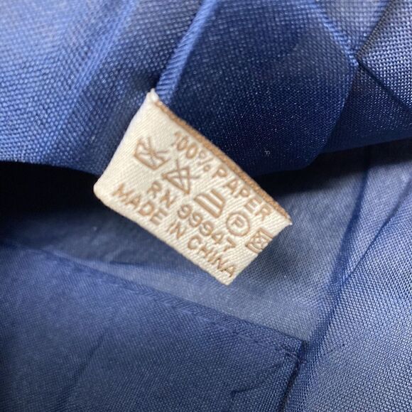 Shopper Purse Tote Eco‎ Bag 17"  Yellow & Green Tropical Paper Handmade - Picture 5 of 6